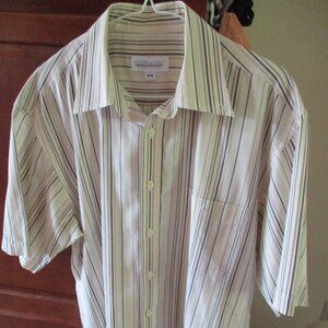 Men's Short Sleeve Joseph & Feiss Casual Shirt Size: Medium